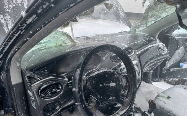 Автомобиль загорелся в Барановичах Автомобиль загорелся в Барановичах