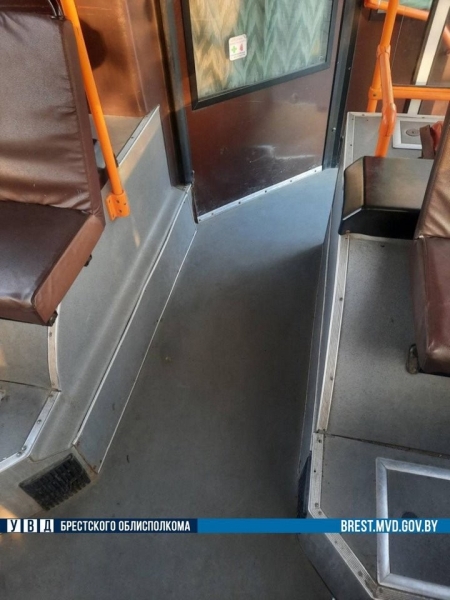В Бресте в автобусе упала пенсионерка В Бресте в автобусе упала пенсионерка