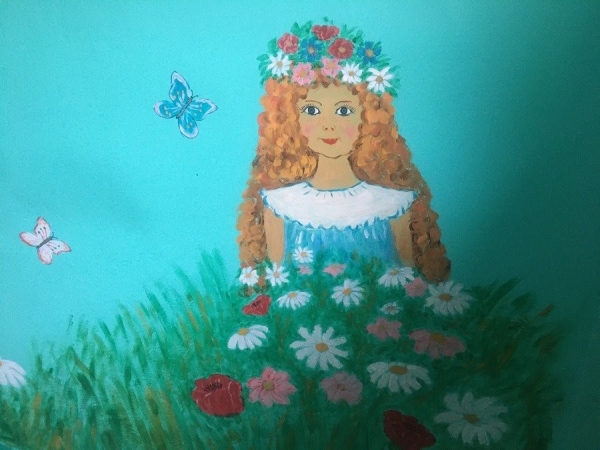 За год женщина превратила подъезд в арт-пространство За год женщина превратила подъезд в арт-пространство