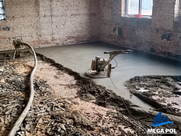Идеально ровные полы под ключ с гарантией от компании «МегаПол». Полусухая стяжка в Бресте и области Идеально ровные полы под ключ с гарантией от компании «МегаПол». Полусухая стяжка в Бресте и области