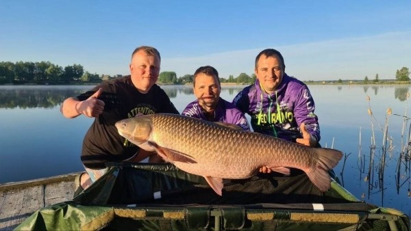 В Беларуси мужчина выловил рыбу весом почти 28 килограмм В Беларуси мужчина выловил рыбу весом почти 28 килограмм