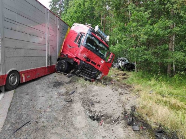 В Беларуси женщина с детьми на Volkswagen выехала под фуру. Погибла она сама и ее дочь В Беларуси женщина с детьми на Volkswagen выехала под фуру. Погибла она сама и ее дочь