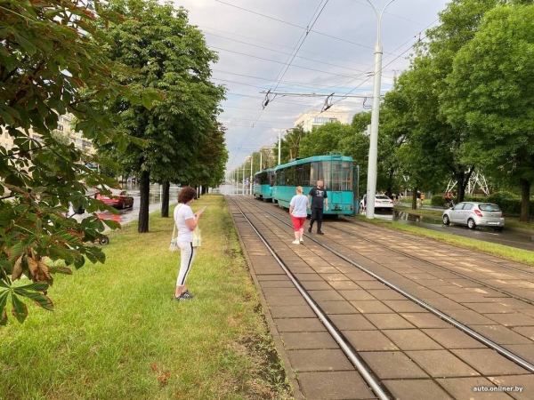 Залитые улицы. Стихия в Минске разыгралась не на шутку Залитые улицы. Стихия в Минске разыгралась не на шутку