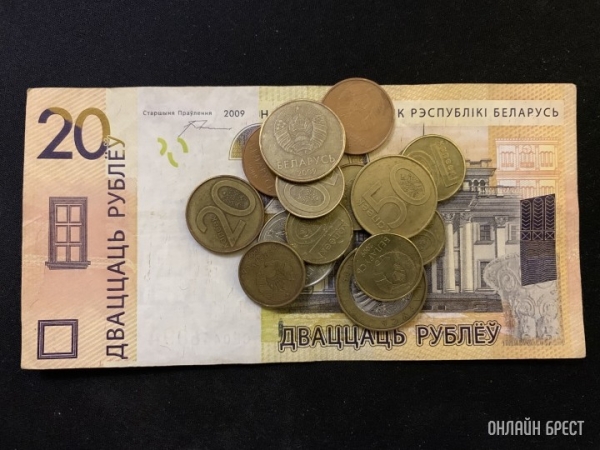 Средняя номинальная начисленная заработная плата в Брестской области в июне составила 1414,5 рубля