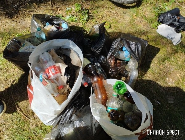 Читательница: С подругами решили собрать мусор в лесу. Вот что получилось. Брестский район, д. Лыщицы
Читательница: С подругами решили собрать мусор в лесу. Вот что получилось. Брестский район, д. Лыщицы