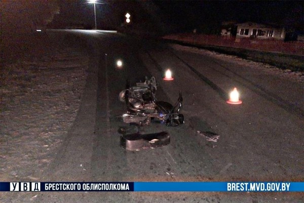 Два бесправника столкнулись в Брестской области, один из них погиб Два бесправника столкнулись в Брестской области, один из них погиб
