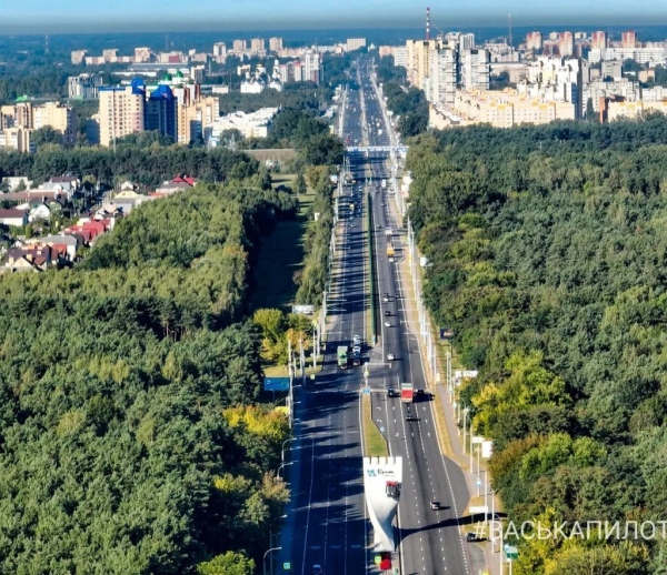 Въезд в Брест с высоты
Въезд в Брест с высоты