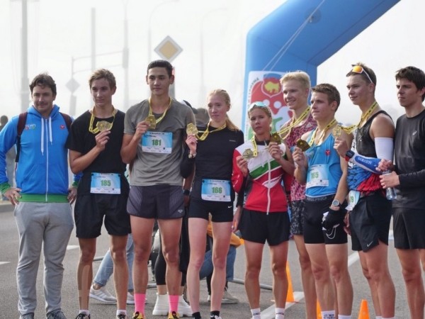 Около 400 человек вышли на старт Брестского полумарафона Около 400 человек вышли на старт Брестского полумарафона