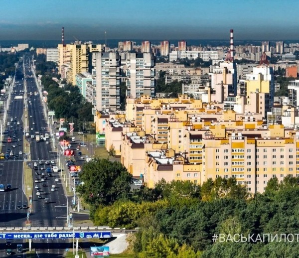 Въезд в Брест с высоты
Въезд в Брест с высоты