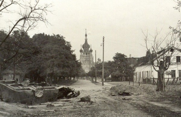 Как было раньше: вид на Свято-Николаевскую Братскую церковь
Как было раньше: вид на Свято-Николаевскую Братскую церковь
