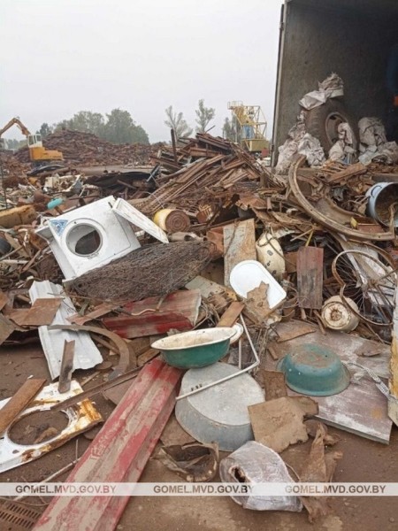 «ГАЗон» перевозил почти 6 тонн металлолома без документов. Грузовик арестован, лом изъят