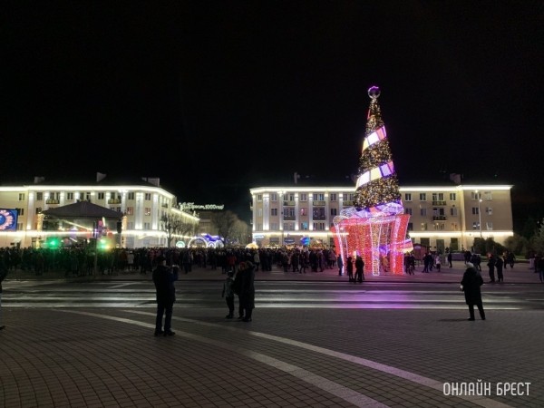 Главную елку Бреста планируют открыть 16 декабря