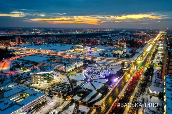 Открытие главной новогодней ёлки Московского района Бреста. Видео и фото Открытие главной новогодней ёлки Московского района Бреста. Видео и фото