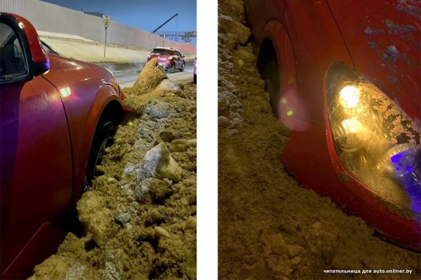 «Машина вообще не тормозила»: девушка врезалась в снежный вал и теперь винит дорожников. Комментарий ГАИ «Машина вообще не тормозила»: девушка врезалась в снежный вал и теперь винит дорожников. Комментарий ГАИ