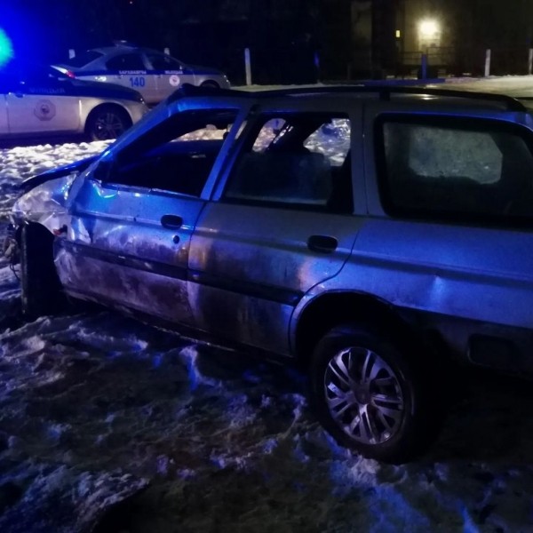 Четверо пьяных парней попали в ДТП в Барановичах Четверо пьяных парней попали в ДТП в Барановичах