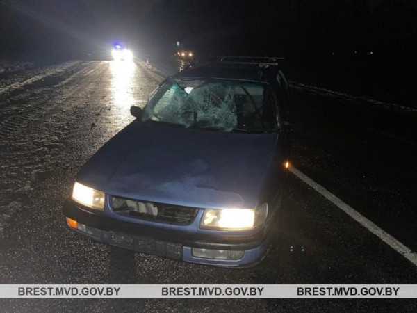 Пешеход попал под машину на автодороге Барановичи – Ляховичи Пешеход попал под машину на автодороге Барановичи – Ляховичи