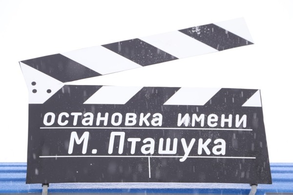Стилизованный остановочный пункт появился на улице Михаила Пташука в Ляховичах Стилизованный остановочный пункт появился на улице Михаила Пташука в Ляховичах