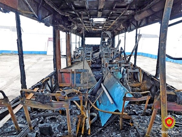 Как наказали водителя, угнавшего автобус, который потом сгорел в Барановичах