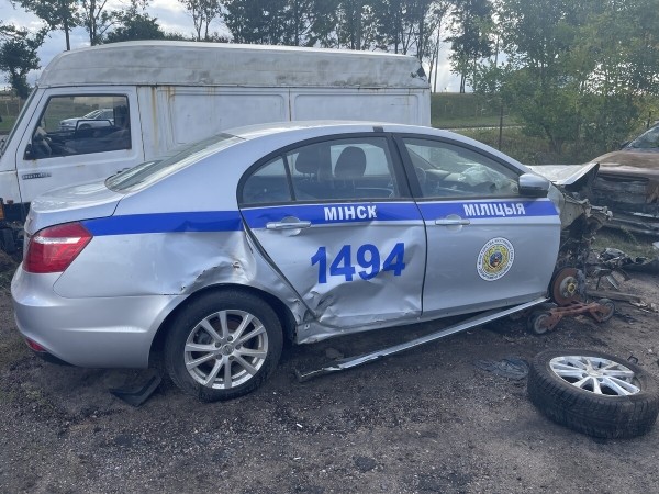 МВД продает аварийные Geely Emgrand 7 из Минска. За сколько предлагают машины?