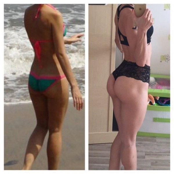 Наприседали — 13 фото девушек до и после того, как они начали заниматься спортом Наприседали — 13 фото девушек до и после того, как они начали заниматься спортом