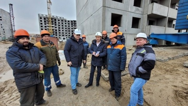 На строительных объектах г. Бреста проведены мониторинги соблюдения законодательства об охране труда