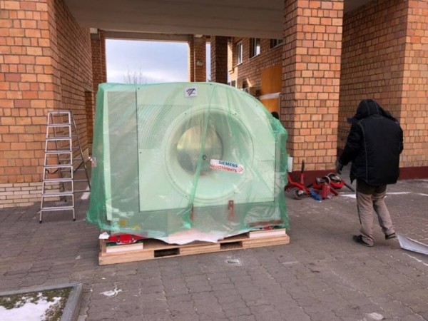 Компьютерный томограф установили в Ляховичской ЦРБ Компьютерный томограф установили в Ляховичской ЦРБ