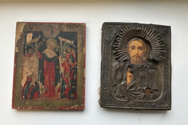 Контрабандные иконы из Беларуси нашли на литовской границе Контрабандные иконы из Беларуси нашли на литовской границе