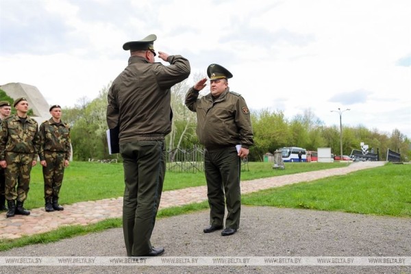 Церемония увольнения в запас военнослужащих срочной службы прошла в Бресте