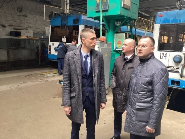 Сергей Лободинский посетил КУП «Брестский общественный транспорт» и ОАО «Брестмаш» Сергей Лободинский посетил КУП «Брестский общественный транспорт» и ОАО «Брестмаш»