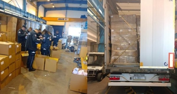 В пункте пропуска &laquo;Корощин&raquo; в фуре обнаружено 175 тысяч пачек сигарет