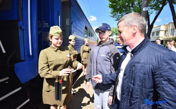 9 мая в Барановичах курсирует ретросостав «Поезд Победы» 9 мая в Барановичах курсирует ретросостав «Поезд Победы»