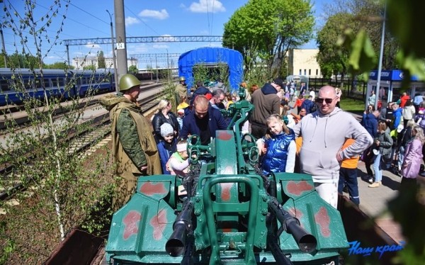9 мая в Барановичах курсирует ретросостав «Поезд Победы» 9 мая в Барановичах курсирует ретросостав «Поезд Победы»