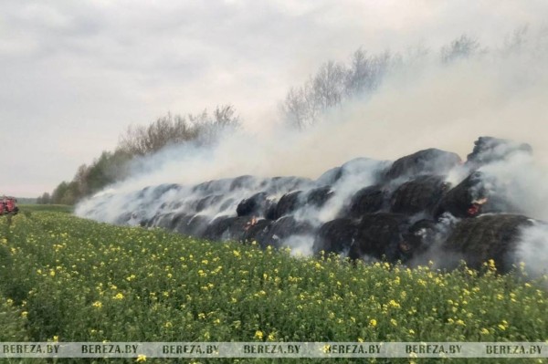 В Березовском районе сгорело 90 тонн соломы В Березовском районе сгорело 90 тонн соломы