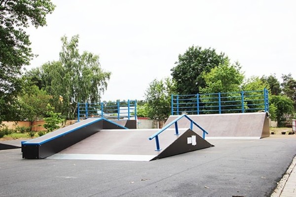 Скейт-парк обустраивают в Ганцевичах Скейт-парк обустраивают в Ганцевичах