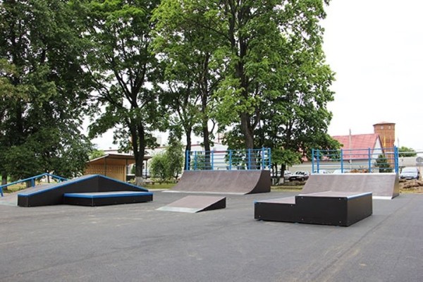 Скейт-парк обустраивают в Ганцевичах Скейт-парк обустраивают в Ганцевичах