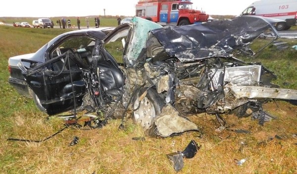 Четверо погибших в лобовом столкновении под Борисовом. Водитель BMW ехал со скоростью за 160 км/ч