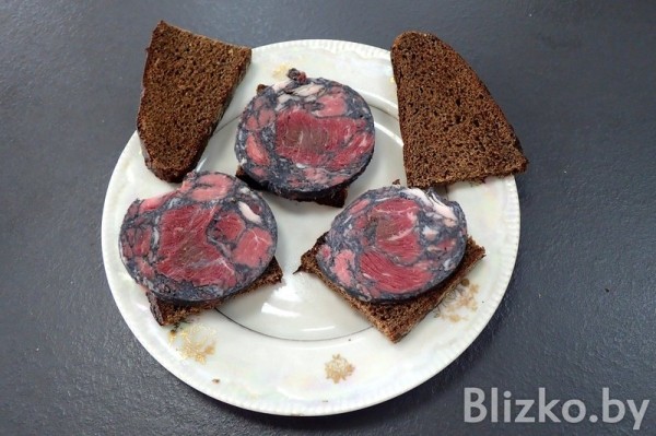 Купили и продегустировали черную колбасу Купили и продегустировали черную колбасу