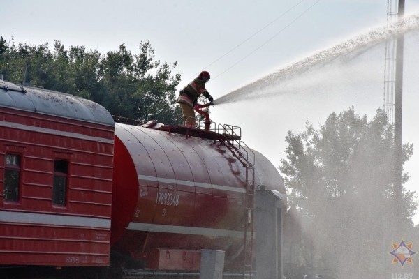 В Бресте прошли учения на железнодорожном транспорте В Бресте прошли учения на железнодорожном транспорте
