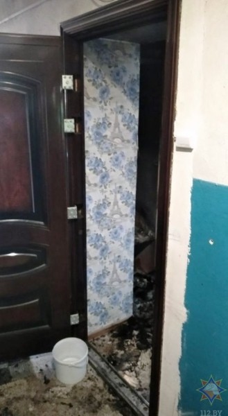 На пожаре в Бресте спасли четверых человек На пожаре в Бресте спасли четверых человек