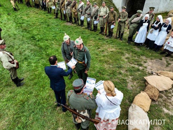 Военно-историческую реконструкцию провели в 5 Форту Бреста. Видео и фото Военно-историческую реконструкцию провели в 5 Форту Бреста. Видео и фото