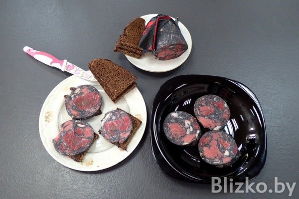 Купили и продегустировали черную колбасу Купили и продегустировали черную колбасу