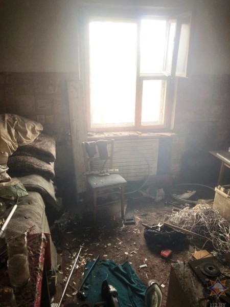 В Ивацевичском районе горела квартира В Ивацевичском районе горела квартира