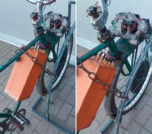 Белорус изобрел электровелосипед и «сломал голову» пользователям Tik Tok Белорус изобрел электровелосипед и «сломал голову» пользователям Tik Tok