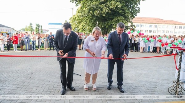 Обновленную поликлинику открыли в Ганцевичах Обновленную поликлинику открыли в Ганцевичах