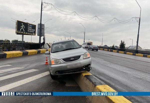 Подробности вчерашнего ДТП на путепроводе в Бресте
