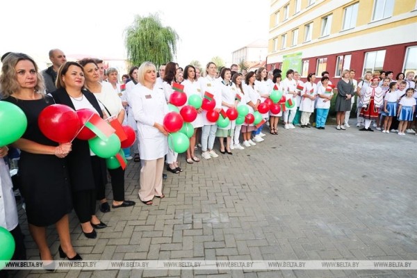 Обновленную поликлинику открыли в Ганцевичах Обновленную поликлинику открыли в Ганцевичах