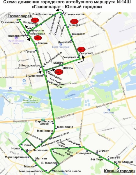 В Бресте открывается новый экспериментальный автобусный маршрут
