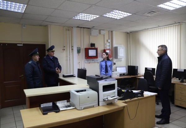 Работу пунктов пропуска «Козловичи» и «Брест» проинспектировал Председатель ГТК Владимир Орловский