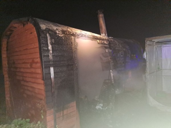 В Пинском районе горела баня В Пинском районе горела баня