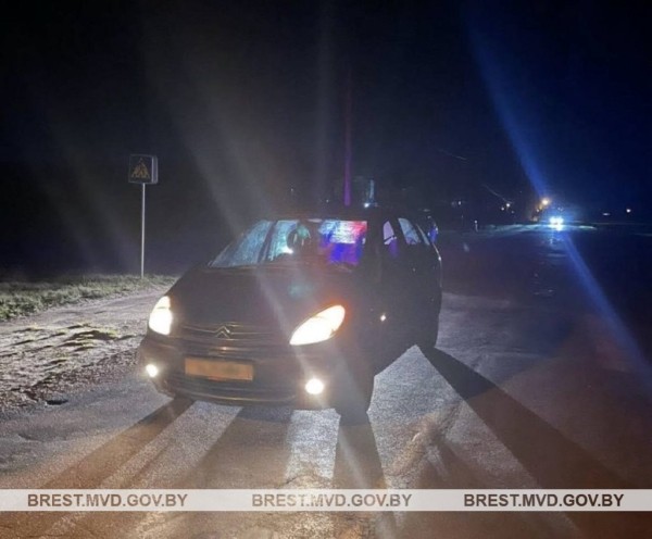 Житель Березовского района сбил пешехода Житель Березовского района сбил пешехода